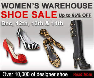 Women's Warehouse Shoe Sale
