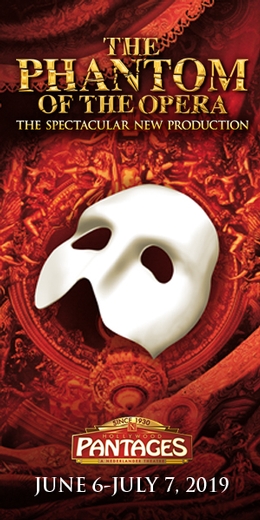 phantom of the opera tickets at the pantages